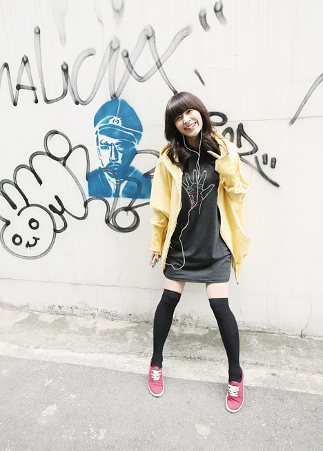 2009年初春女孩简约有型LOOK